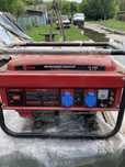 Бензогенератор EDON PT-3300 с газовым модулем Gaspower KMS-3 и 90л газ