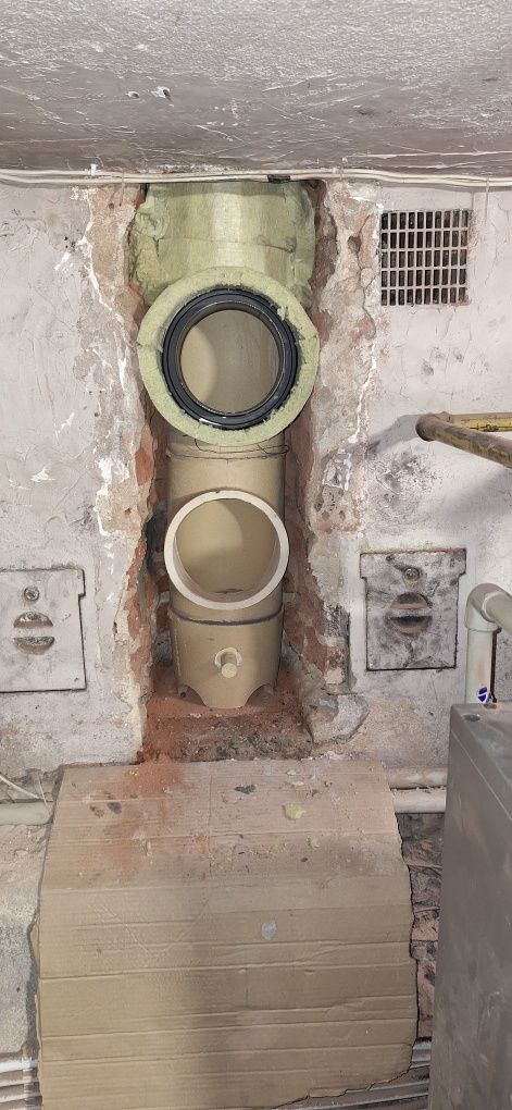 Wkład ceramiczny kamionka Frezowanie Kominów Systemy Kominowe Żywiec