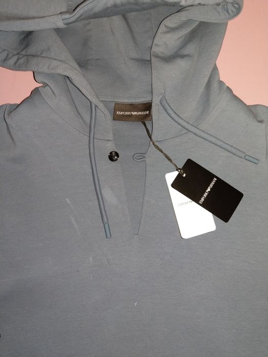 Wyprzedaż bluzka męska Emporio Armani z mikro wadą.