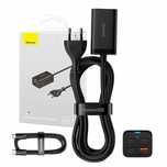 Ładowarka Sieciowa Baseus Gan3 Pro, 2X Usb-C, 2X Usb, 65W (Czarna)