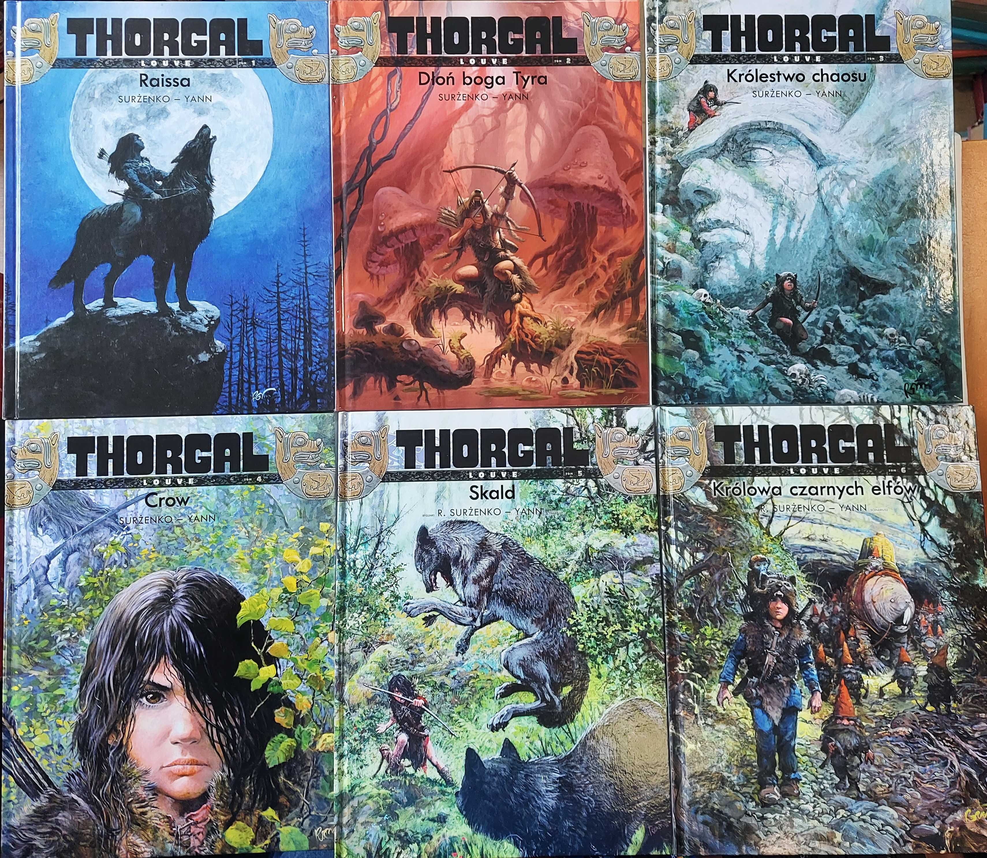 THORGAL Louve tom 1-6 - Surżenko, Yann TWARDA