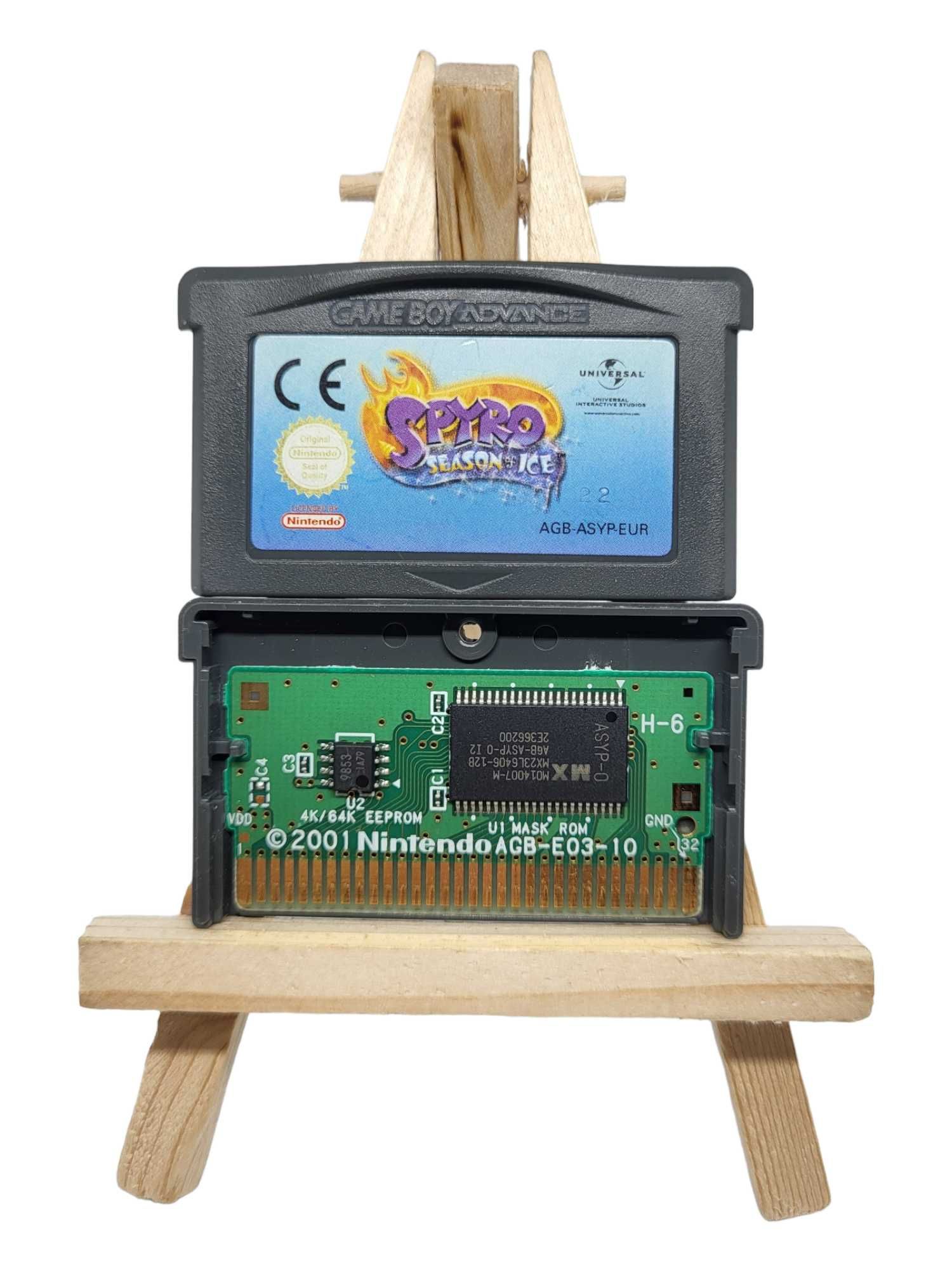 Spyro Season of Ice Game Boy Gameboy Advance GBA