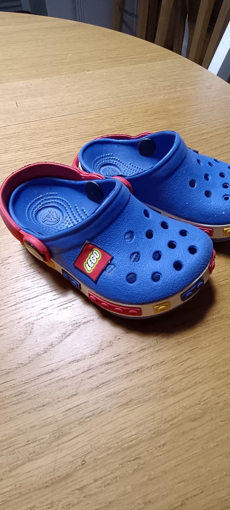 Crocs LEGO roz. 20 - 21 c 6-7 niebieskie