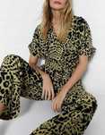 WAREHOUSE 42 XL wzorzysty JAK NOWY kombinezon z nadrukiem animal
