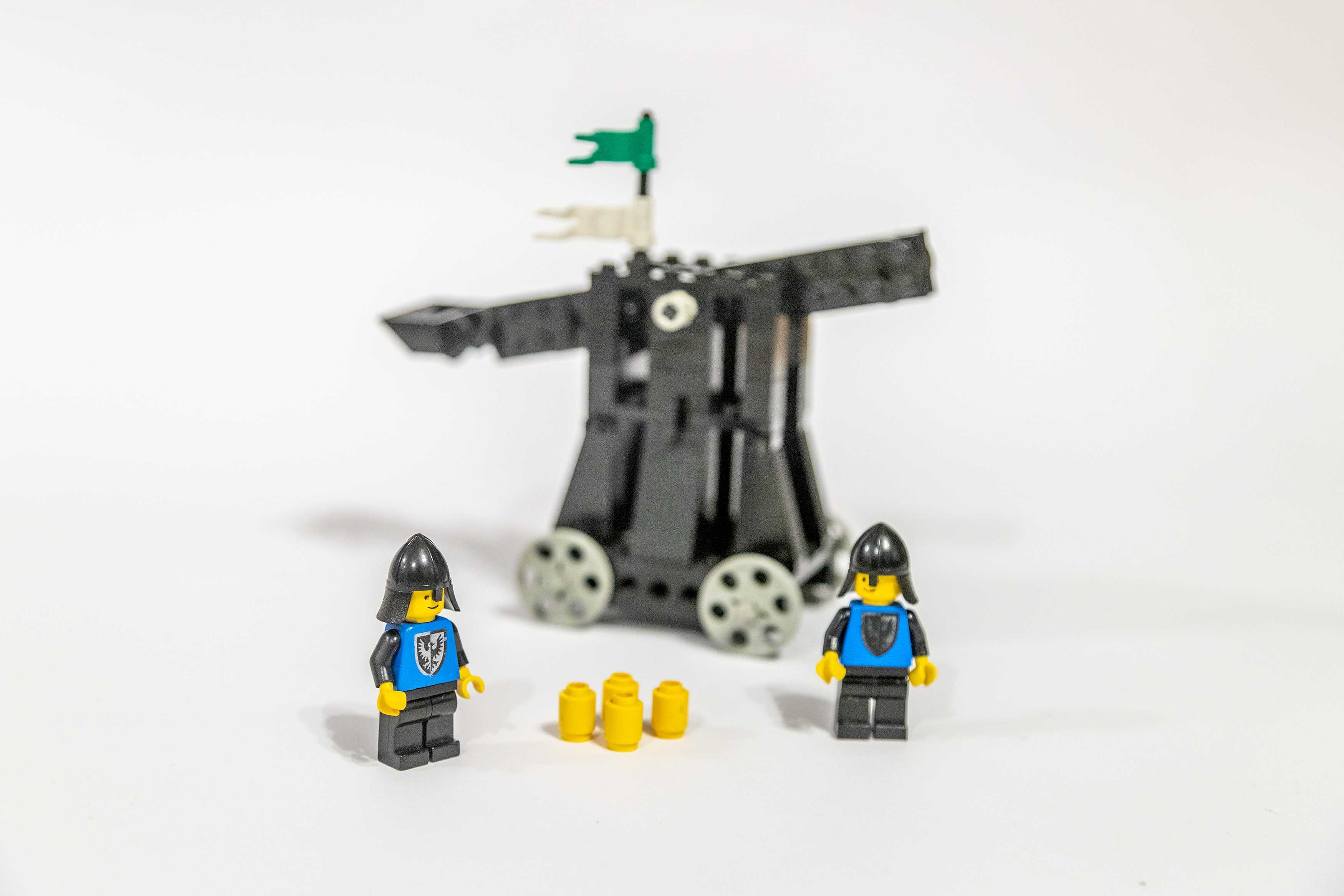 Lego Castle 6030 Catapult Black Falcons vintage tanio PRL