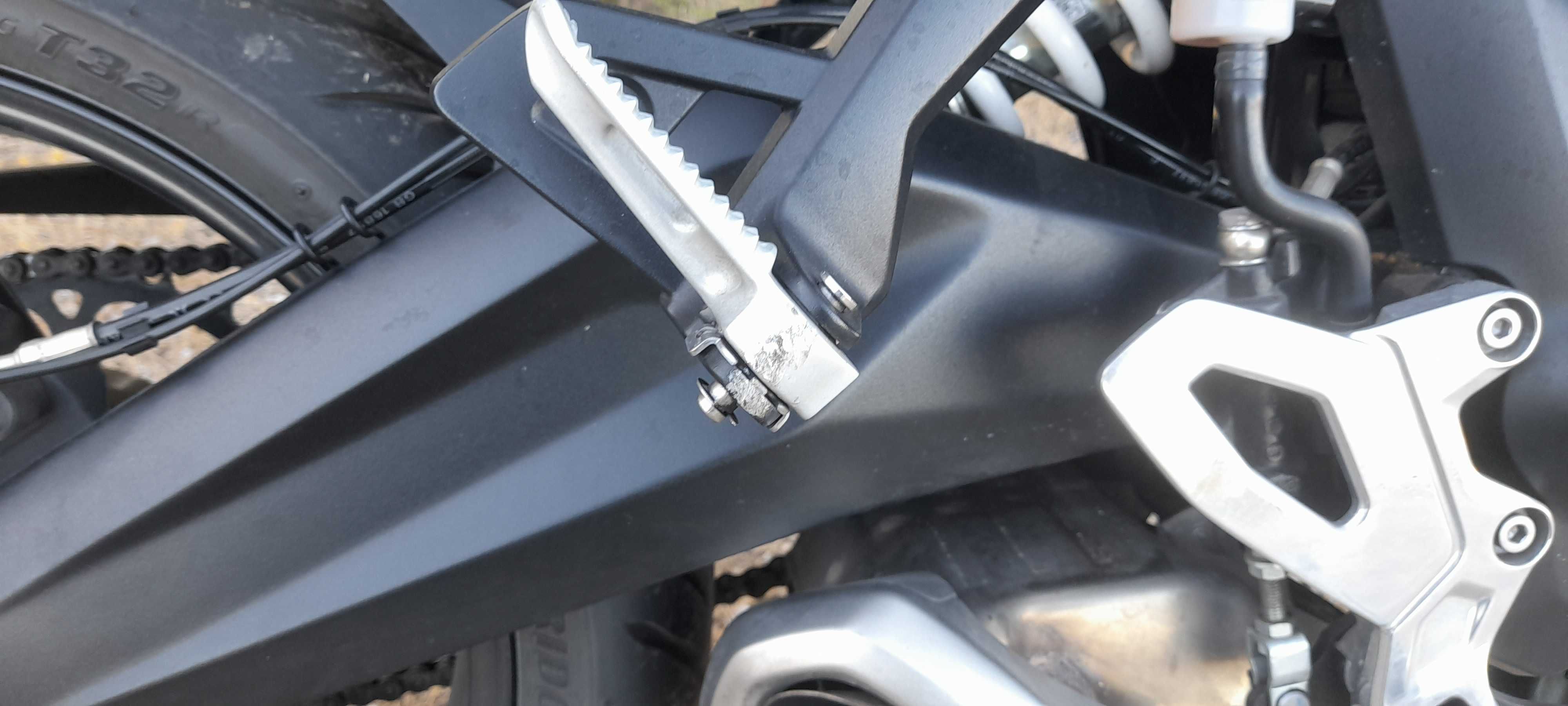 Triumph Tiger Sport 660, Acidentada