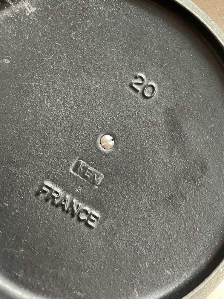 Garnek żeliwny Le Creuset czarny