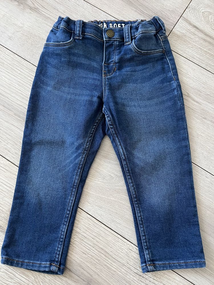 spodnie jeansowe H&M super soft r. 92