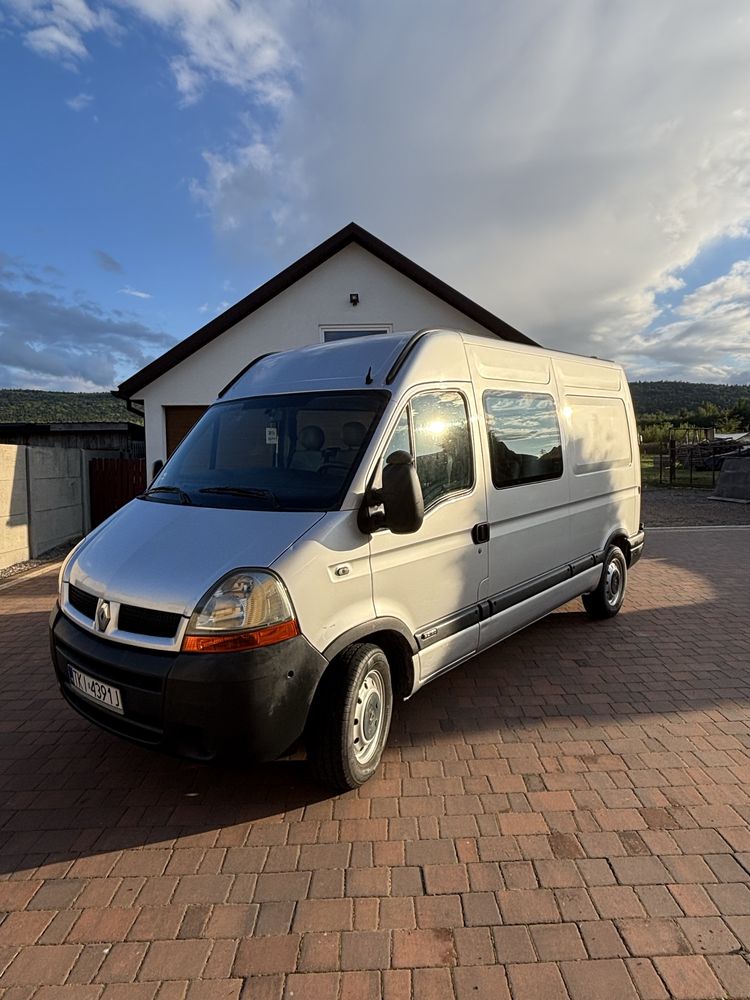 Renault master 2 2.5 100km 6-cio osobowy