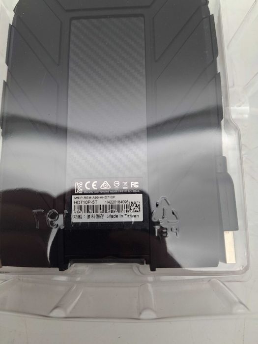 Dysk Adata DashDrive Durable HD710 Pro 5TB HDD USB 3.0 Czarny