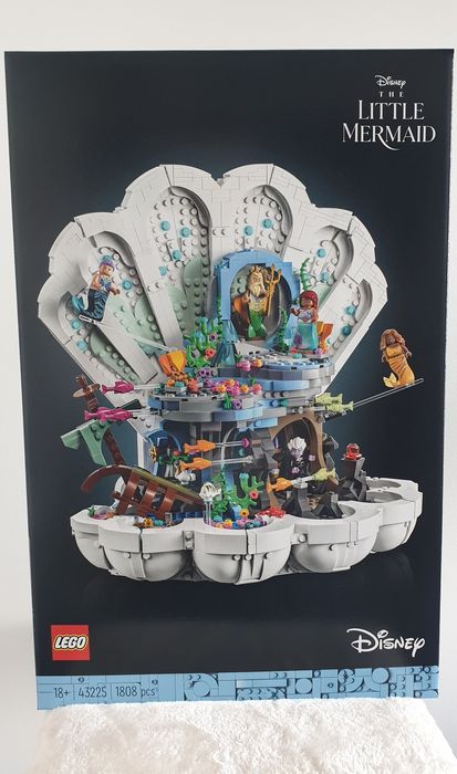 Najtaniej! Zestaw klocków LEGO Disney Królewska muszla Małej Syr
