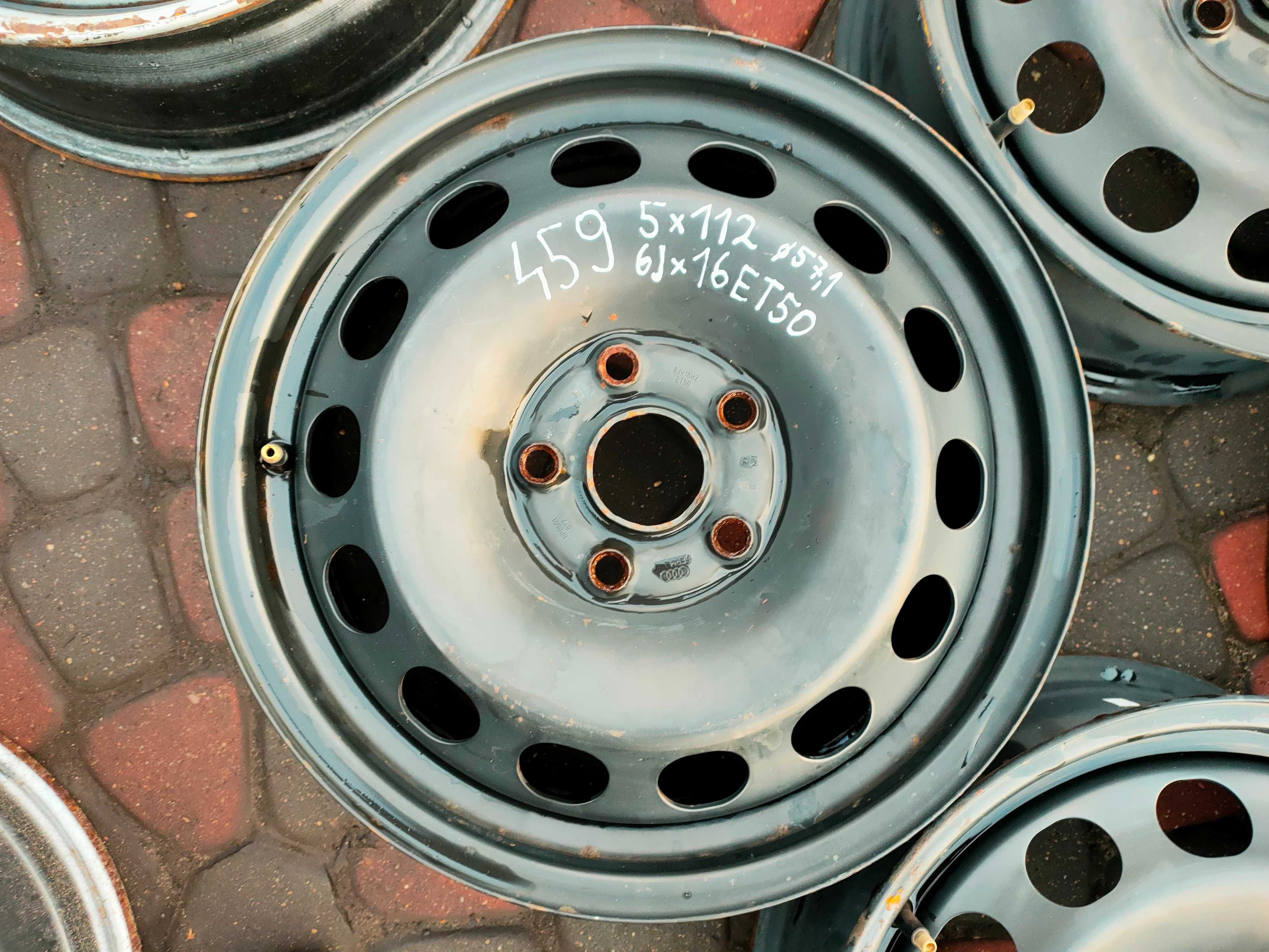 Felgi Volkswagen Seat Audi Skoda 5x112 6J16 ET50 FI57,1  NR 459