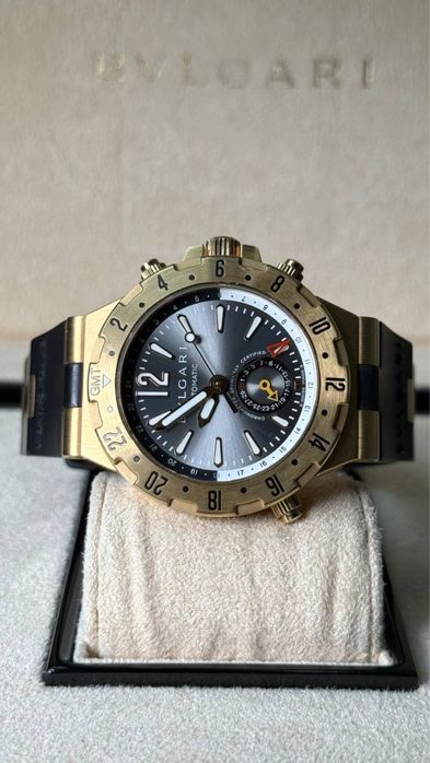 Годинник BVLGARI  Diagono GMT Золото 18k