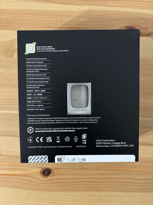 Intel Core Ultra 9 285K BOX - Nowy