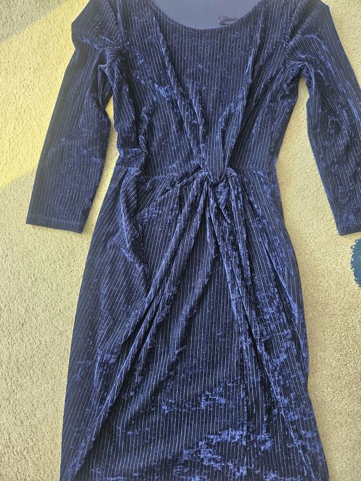 Плаття М темно синього кольору