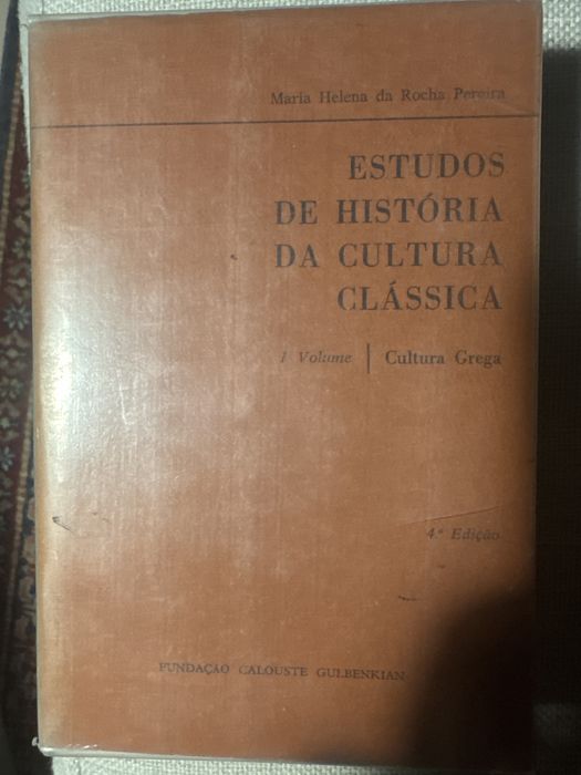 Estiudos de historia da cultura classica , Rocha Pereira