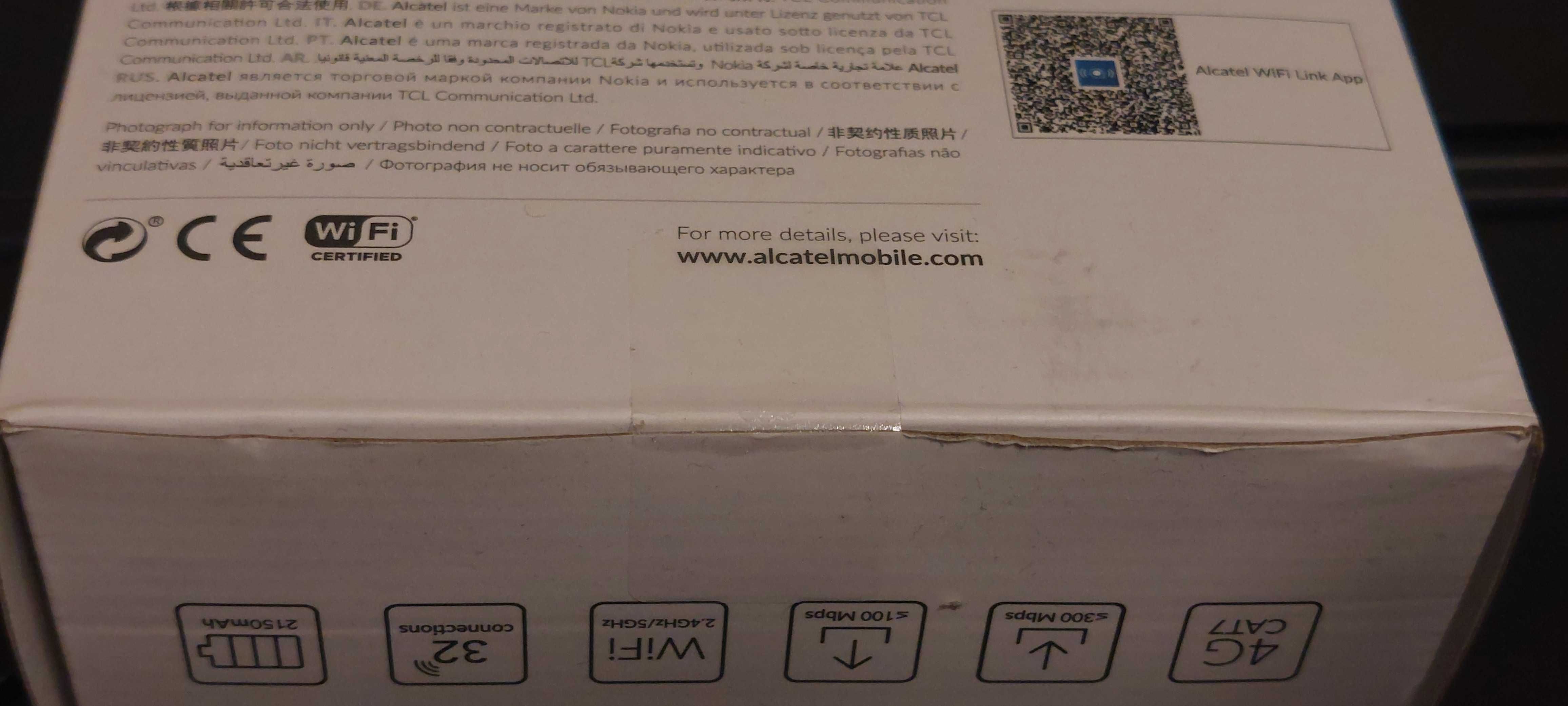 Mobilny router alcatel mw70vk fabrycznie zapakowany