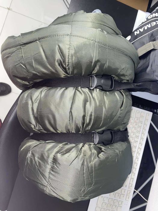 Теплий спальник, спальний мішок HIKEMAN пух+фліс