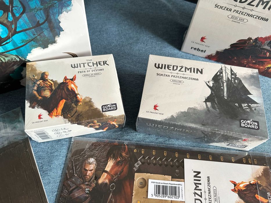 Wiedźmin Ścieżka Przeznaczenia ALL-IN Geralt Figurki Towarzyszy i inne