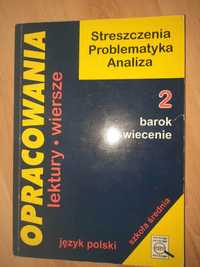 opracowania z języka polskiego z baraku i oświecenia