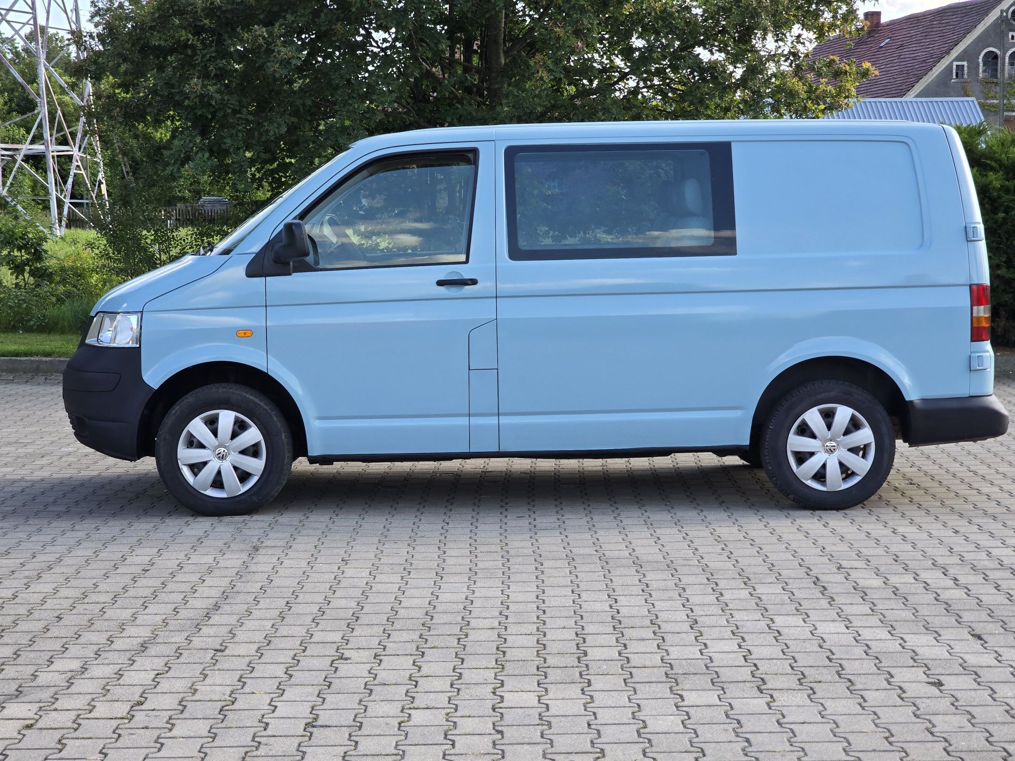 VW Transporter T5 6os. 1.9 TDI Hak, Klima