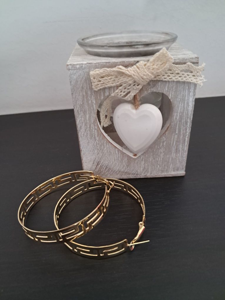 Argolas em dourado - Novo