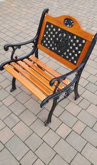 Krzesło ogrodowe żeliwne