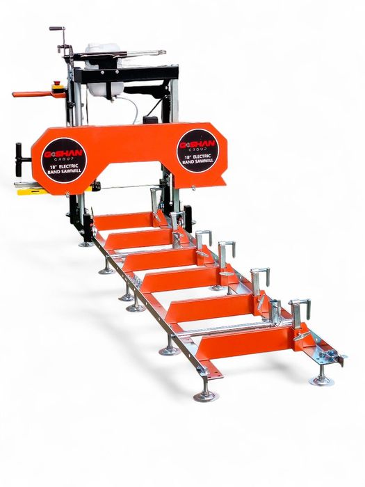 Trak taśmowy G-SHAN GT18 – piła taśmowa do kłód 2,2kw 3m długość traka