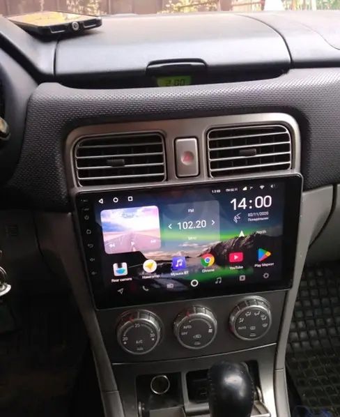 Магнітола 2/32CarPlay швидкий процесор SUBARU FORESTER 2003-08/2008-13