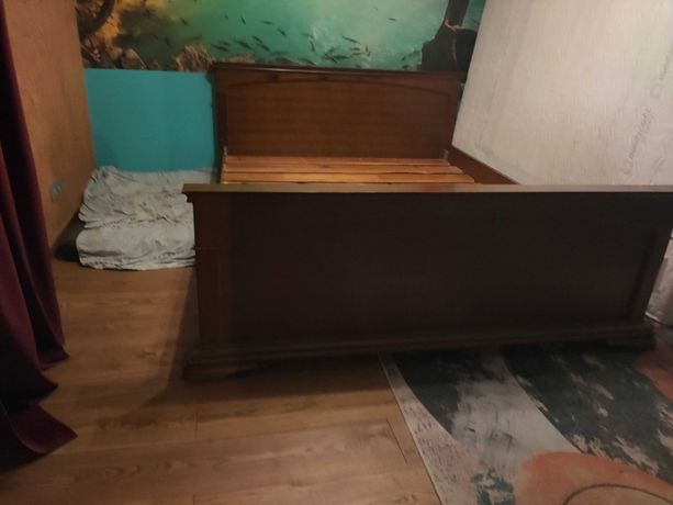 Łóżko sypialniane drewniane na materac 210x160cm
