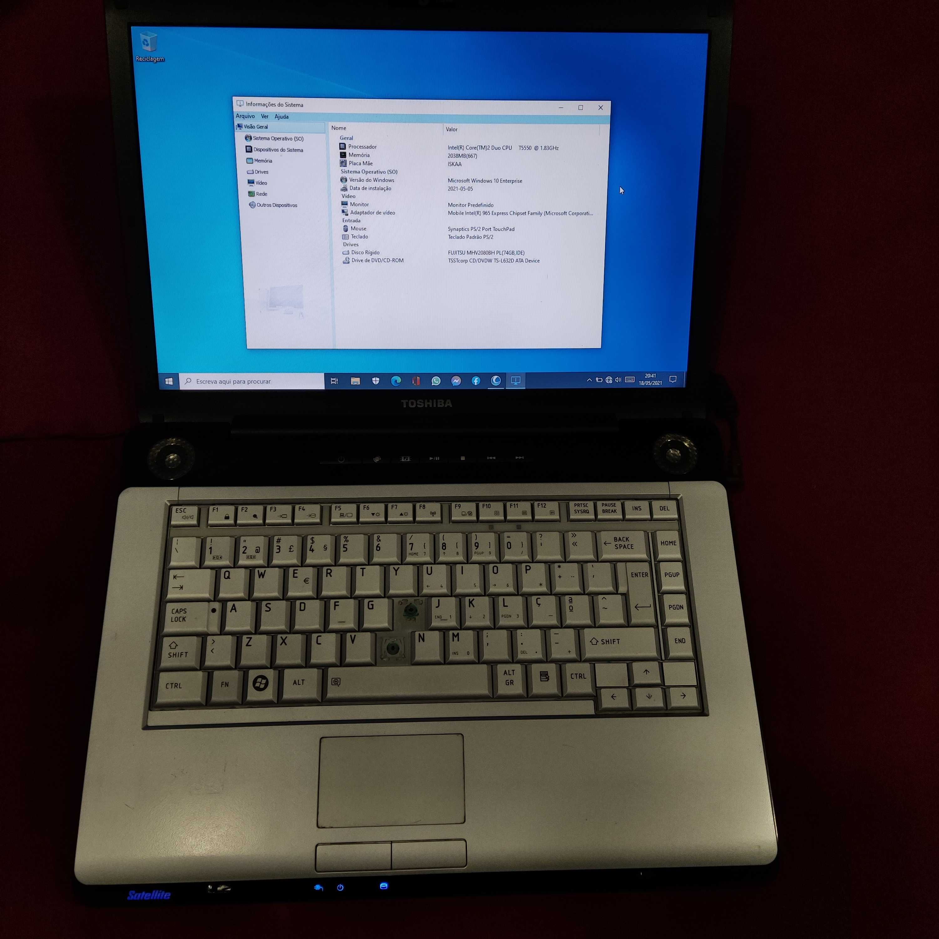 Toshiba Windows 10 Oportunidade Negocio Bom Preco