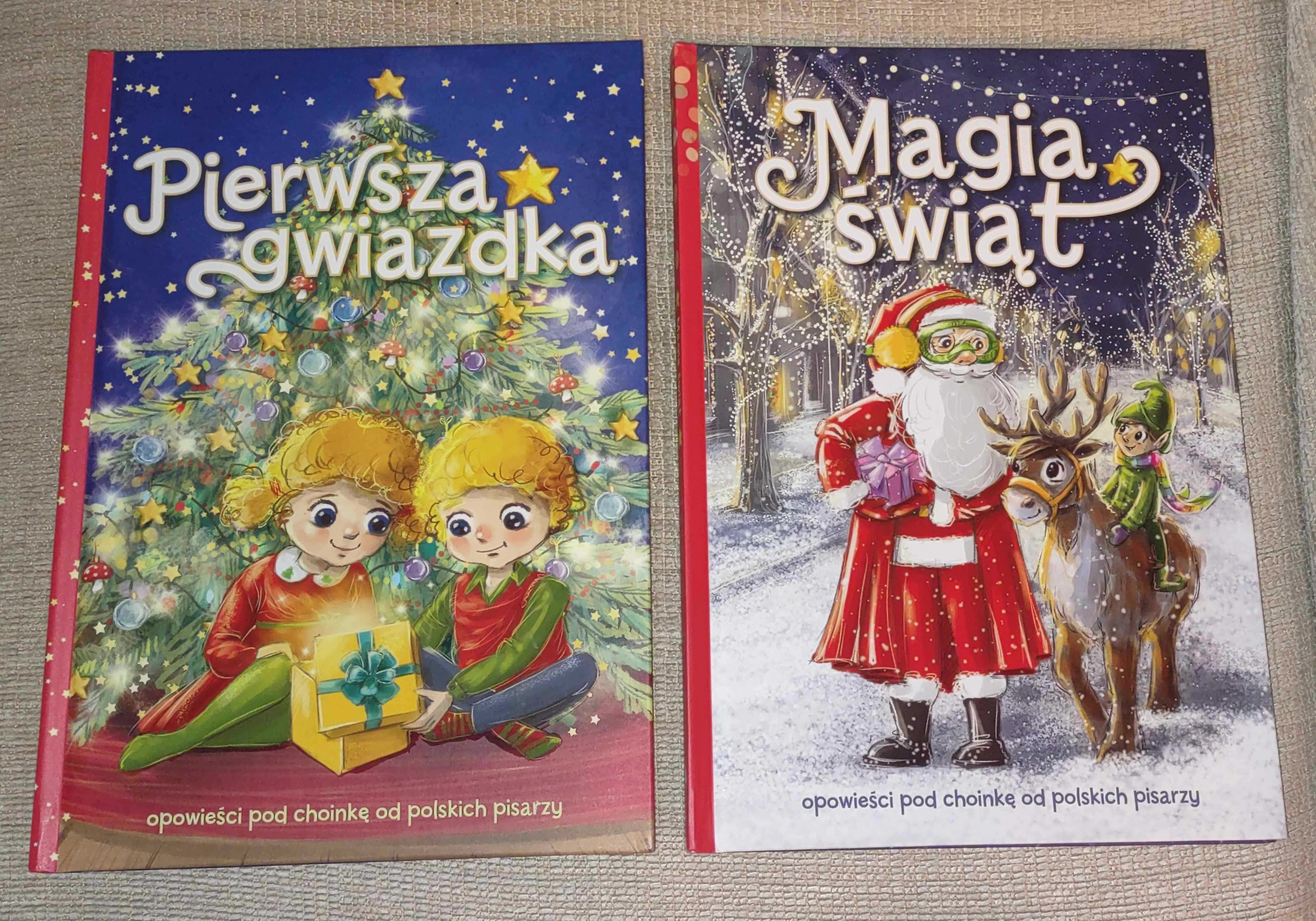 Pierwsza gwiazdka + Magia świąt - 2 książeczki dla dzieci - nowe