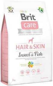 Sucha karma dla psa Brit Care Adult Hair&Skin Insect&Fish 3Kg