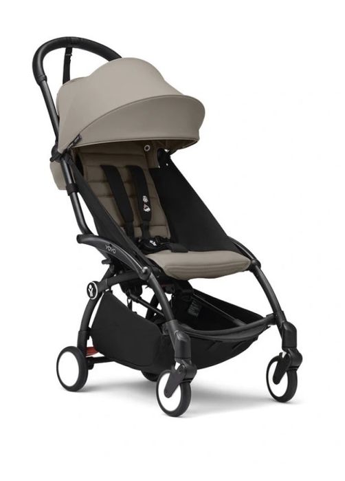Прогулянкова коляска Stokke YOYO з 6 місяців Taupe (шасі Black)