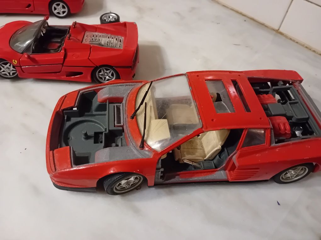 Conjunto de 5 Miniaturas Antigas Escala 1:24 (Peças)