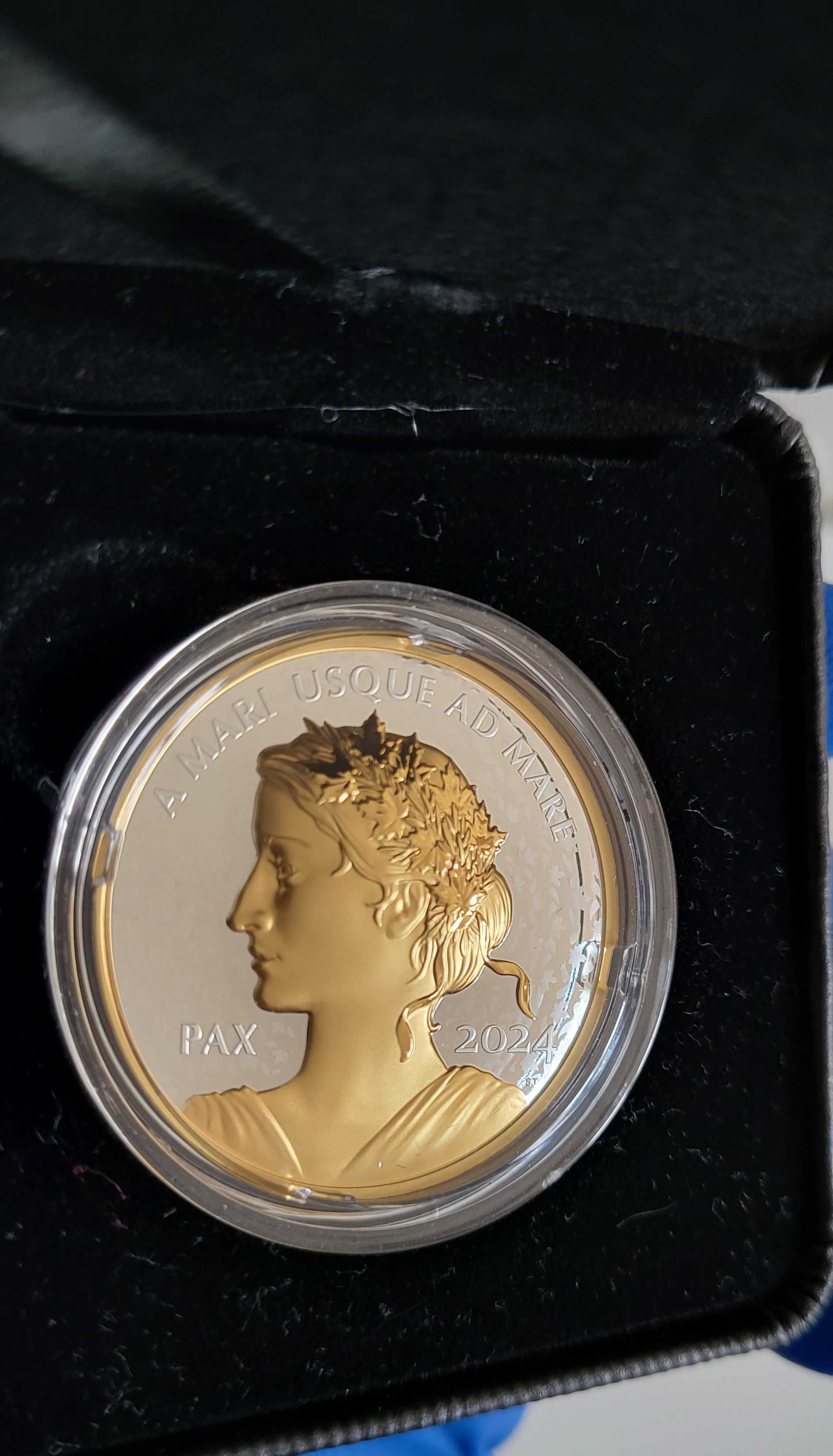 Мирний долар 2024 Канада срібна монета ProoF 1 унція 2996/7000