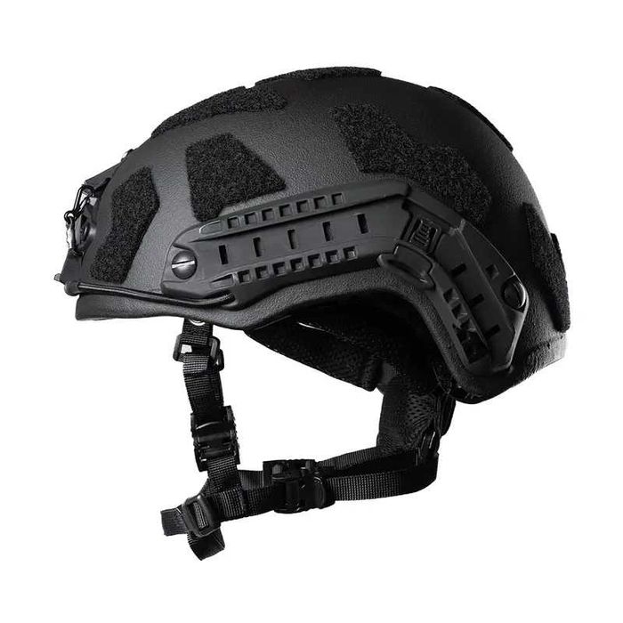 Комплект Шолом FAST Wendy + бронежилет 6 класу з підсумками Чорний