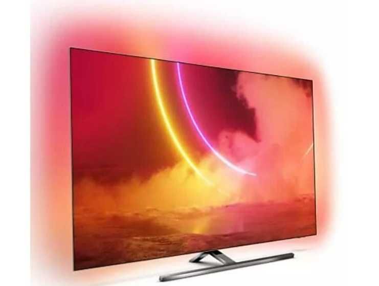 TELEWIZOR PHILIPS 55OLED855 [2lata-gwar] OLED/4K, HDR, DolbyVision