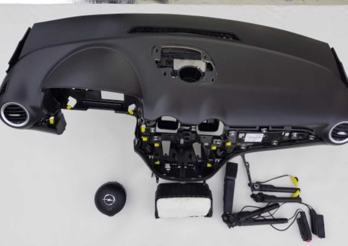 Opel Adam tablier airbag cintos