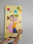 Tela quadro pintado á mão Oficina Rústica Gato preto