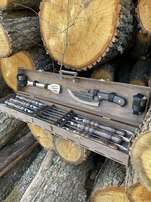 Набір шампурів у кейсі Подарунковий набір