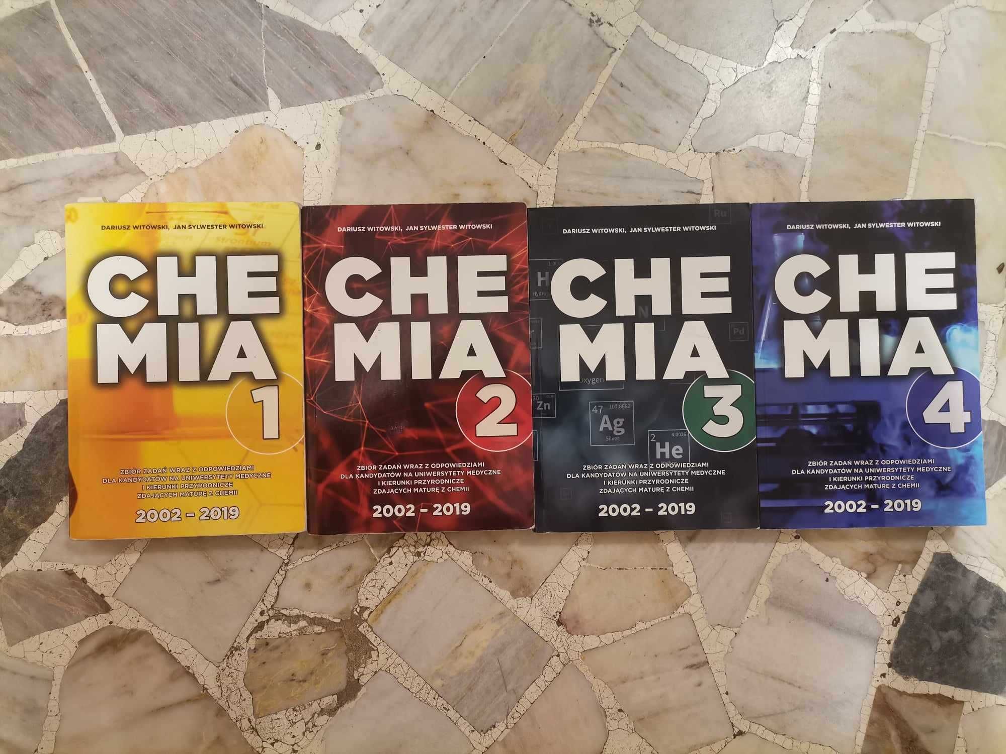 Chemia Witowski Matura Zbiór zadań Tomy 1-4