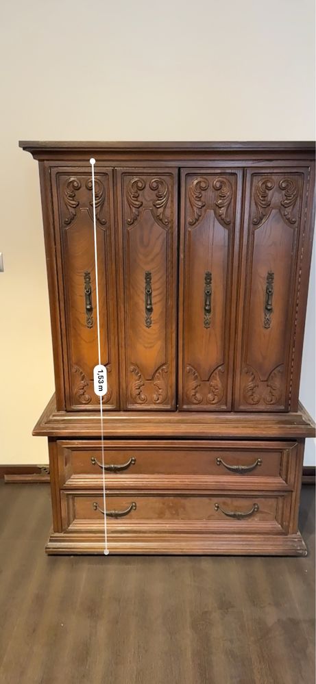 Conjunto moveis de quarto madeira