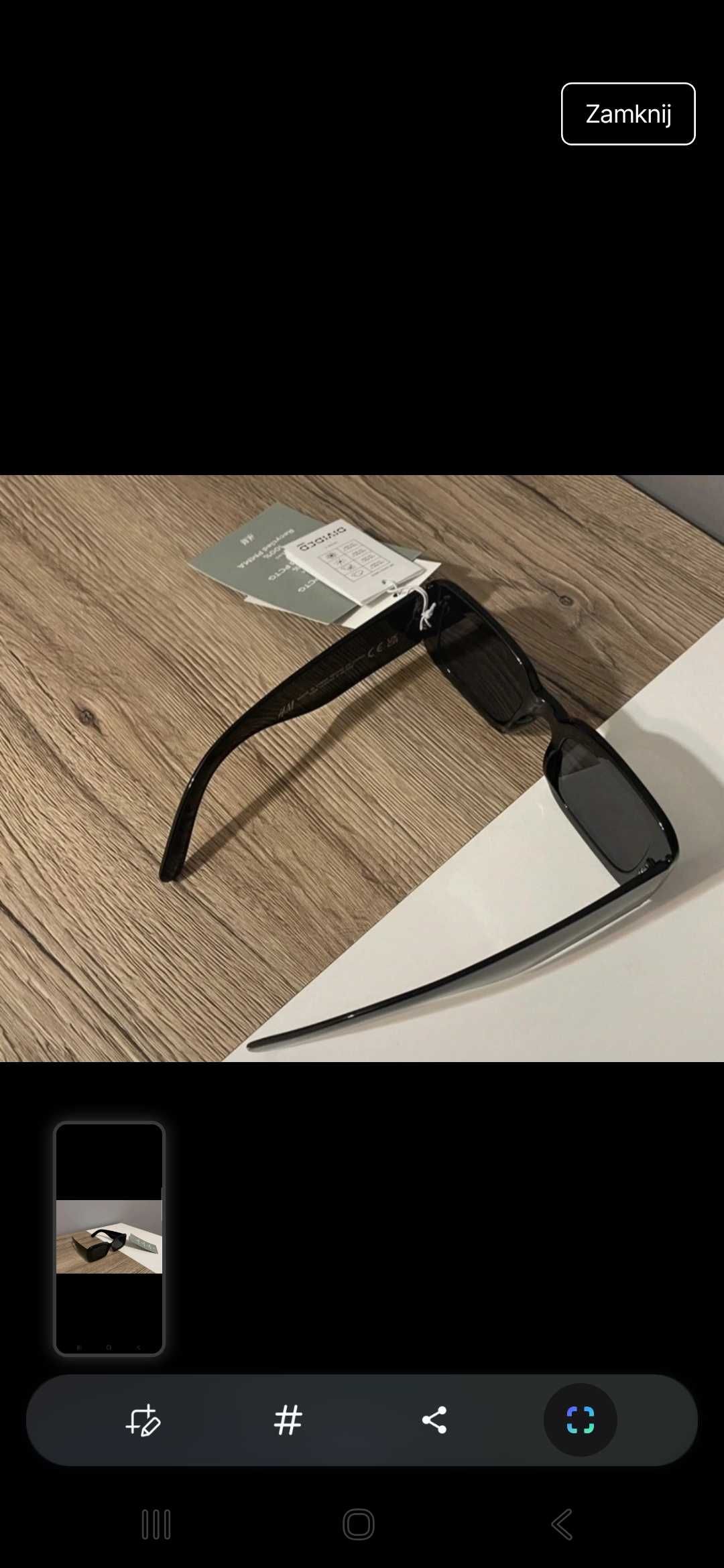 Okulary przeciwsłoneczne h&m