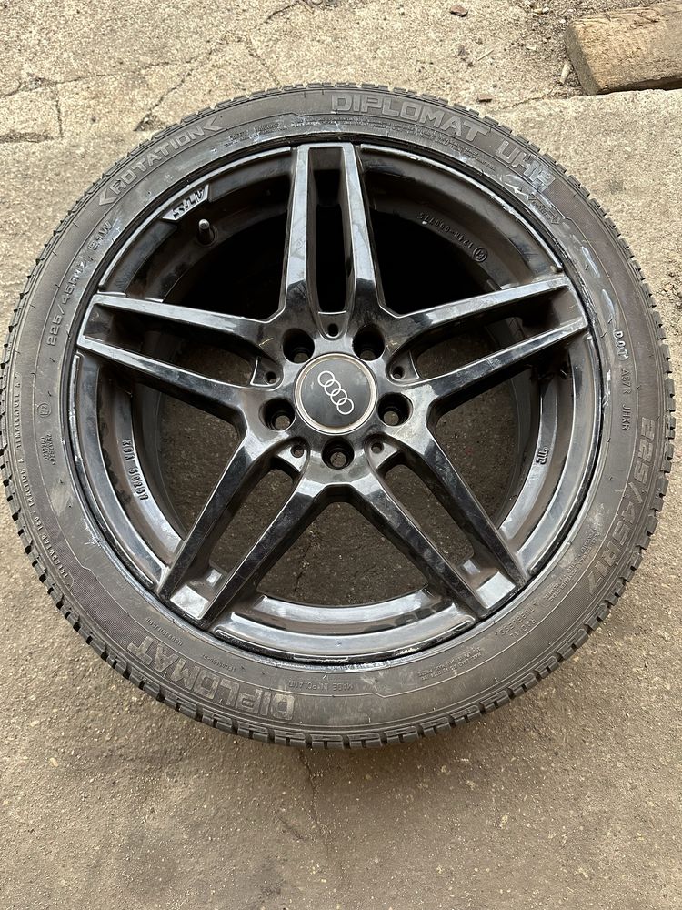 Felgi 17stki 5x112 letnie opony