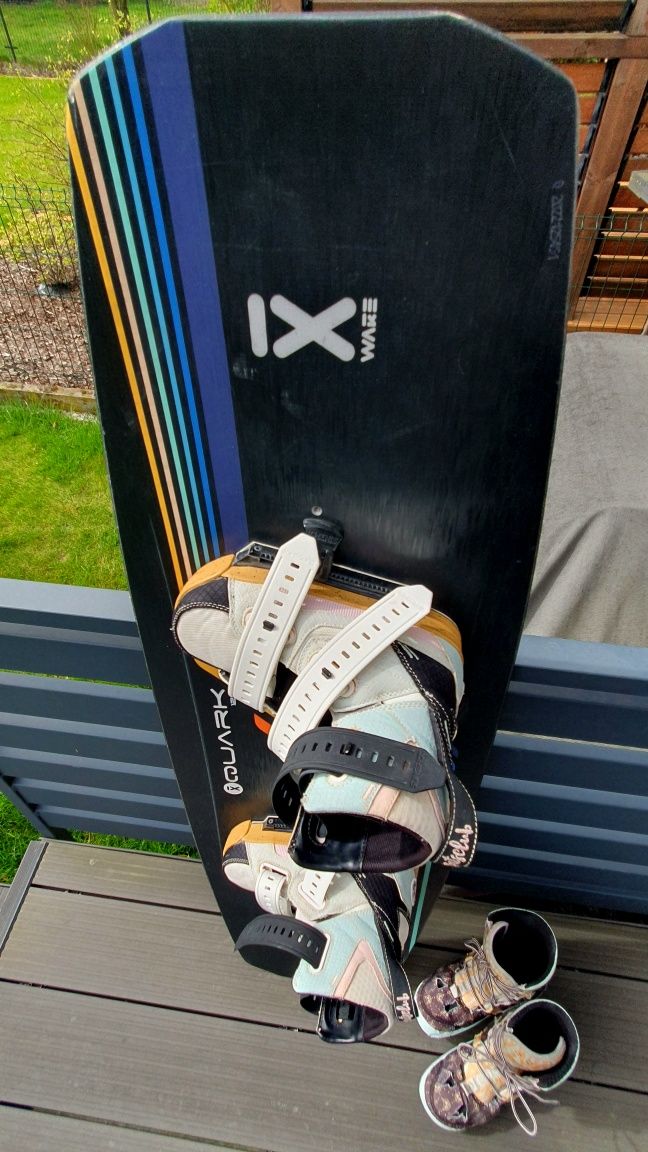 Deska wiązania buty wakeboard dla dziecka X Wake Slingshot  Okazja!