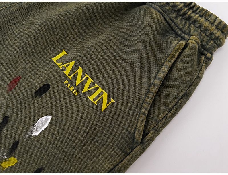 Шорти Gallery Dept x Lanvin M L зелені