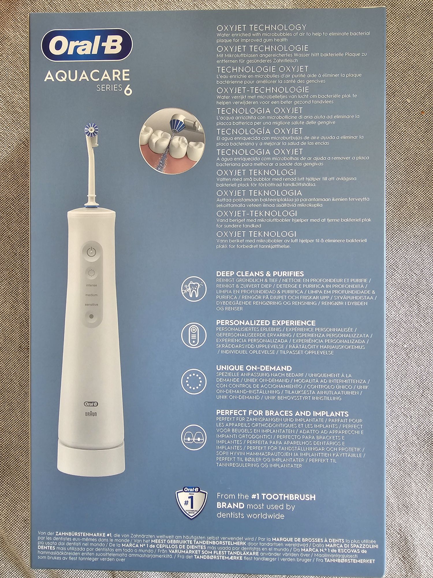 Aquacare  oral b