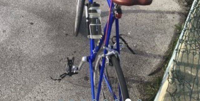 Bicicleta em aço