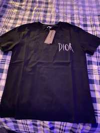 T-shirt Dior preta